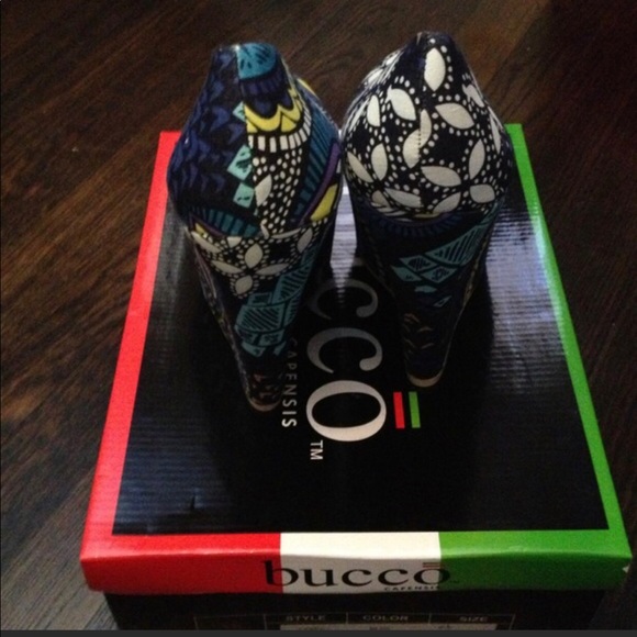 Bucco Vintage Platform Ceres Wedge - Picture 2 of 4